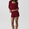 Jerséu High-Waist de punto «Sunlit» - Rojo «Summer Romance»