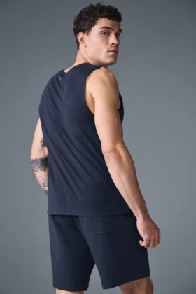 La camiseta sin mangas Triumph Muscle — Azul marino