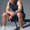 La camiseta sin mangas Triumph Muscle — Azul marino