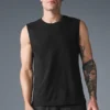 La camiseta sin mangas Triumph Muscle Tank - Negra