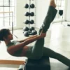 Leggings acampanados con cintura doblada Alo Softsculpt - Verde trébol