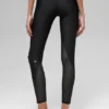 Leggings Airlift Rebel de cintura alta y largo 7/8 — Negro
