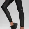 Leggings Airlift Rebel de cintura alta y largo 7/8 — Negro