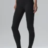 Leggings «Airlift Strength» de cintura High-Waist y largo 7/8 - Negro
