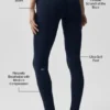 Leggings Alo Softsculpt 7/8 Define - Azul marino