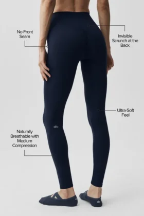 Leggings Alo Softsculpt 7/8 Define – Azul marino