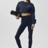 Leggings Alo Softsculpt 7/8 Define - Azul marino