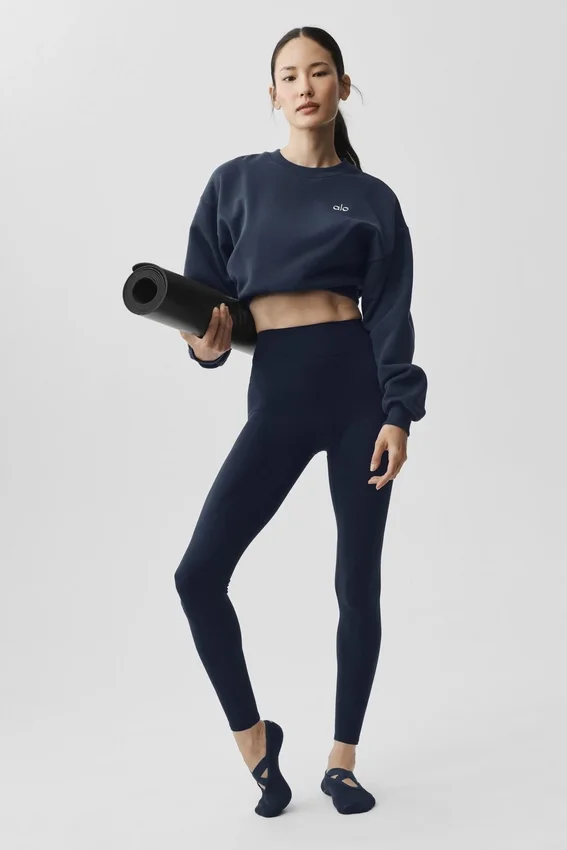 Leggings Alo Softsculpt 7/8 Define - Azul marino