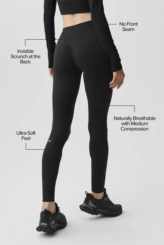 Leggings Alo Softsculpt 7/8 Define - Negro