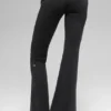 Leggings Alo Softsculpt de 7/8 con bajo vuelto y corte acampanado - Negro
