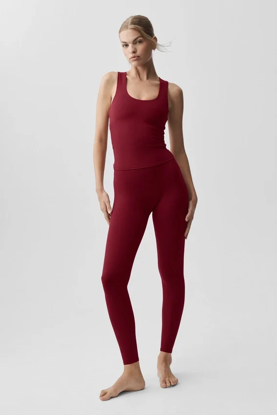 Leggings Alo Softsculpt Define - Rojo Summer Romance