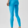 Leggings Alo Softsculpt High-Waist 7/8 Superset - Azul celeste