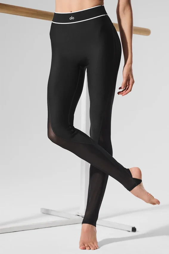 Leggings «Darling Stirrup» High-Waist Airlift — Negro