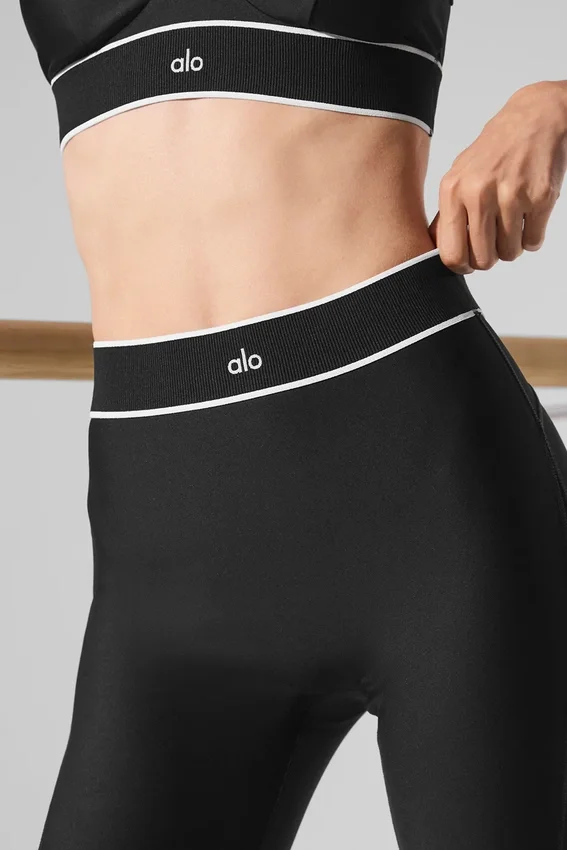 Leggings «Darling Stirrup» High-Waist Airlift — Negro