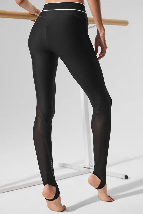 Leggings «Darling Stirrup» High-Waist Airlift — Negro