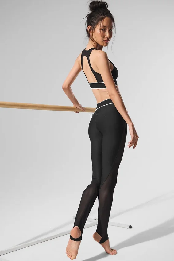 Leggings «Darling Stirrup» High-Waist Airlift — Negro