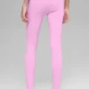 Leggings High-Waist Airbrush 7/8 «Better Together» — Rosa Candy Heart/Blanco