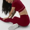 Leggings High-Waist Alo Softsculpt - Rojo «Summer Romance»
