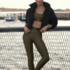 Leggings High-Waist «Suit Up» de Airlift - Olivo/Olivo