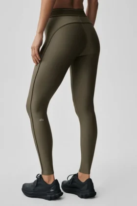 Leggings High-Waist «Suit Up» de Airlift – Olivo/Olivo