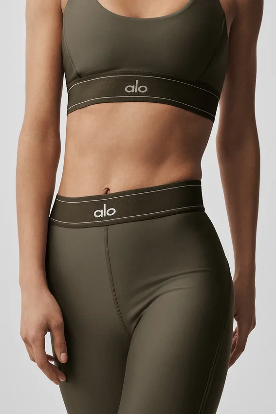 Leggings High-Waist «Suit Up» de Airlift - Olivo/Olivo