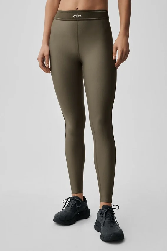 Leggings High-Waist «Suit Up» de Airlift - Olivo/Olivo