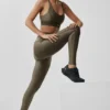 Leggings High-Waist «Suit Up» de Airlift - Olivo/Olivo