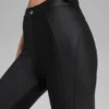 Leggings «Ignite» de cintura High-Waist y largo 7/8 de la gama «Airlift» – Negro
