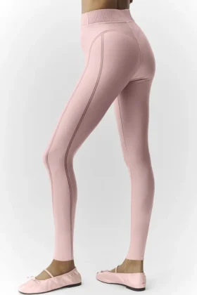 Leggings Mirage 7/8 de la línea Airlift – Rosa champán