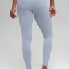 Leggings sin costuras de cintura High-Waist con canalé bicolor - Winter Frost Heather