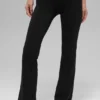 Mallas Alo Softsculpt High-Waist 7/8 Bootcut Leggings - Negro