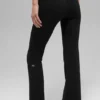 Mallas Alo Softsculpt High-Waist 7/8 Bootcut Leggings - Negro