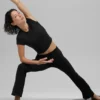 Mallas Alo Softsculpt High-Waist 7/8 Bootcut Leggings - Negro