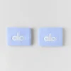 Muñequera Glow (pack de 2) - Azul Provenza claro/Blanco
