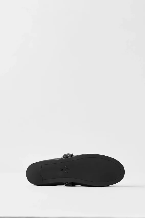 Mules de ballet Alo - Negro