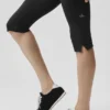 Pantalón capri Alo Softsculpt Shoreline - Negro