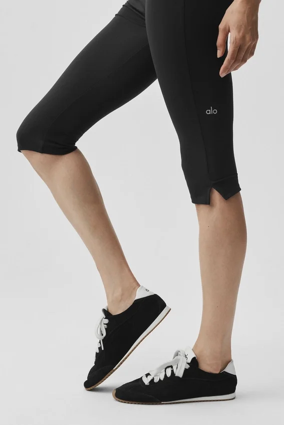 Pantalón capri Alo Softsculpt Shoreline - Negro
