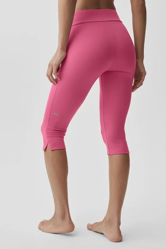 Pantalón capri Alo Softsculpt Shoreline - Rosa Paraíso
