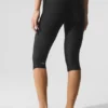 Pantalón capri Divine High-Waist Airlift - Negro
