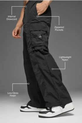 Pantalón cargo Axis – Negro