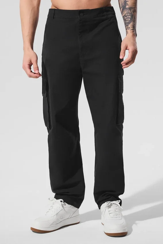 Pantalón cargo ripstop - Negro