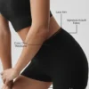 Pantalón corto Alosoft Affection de 3" – Negro