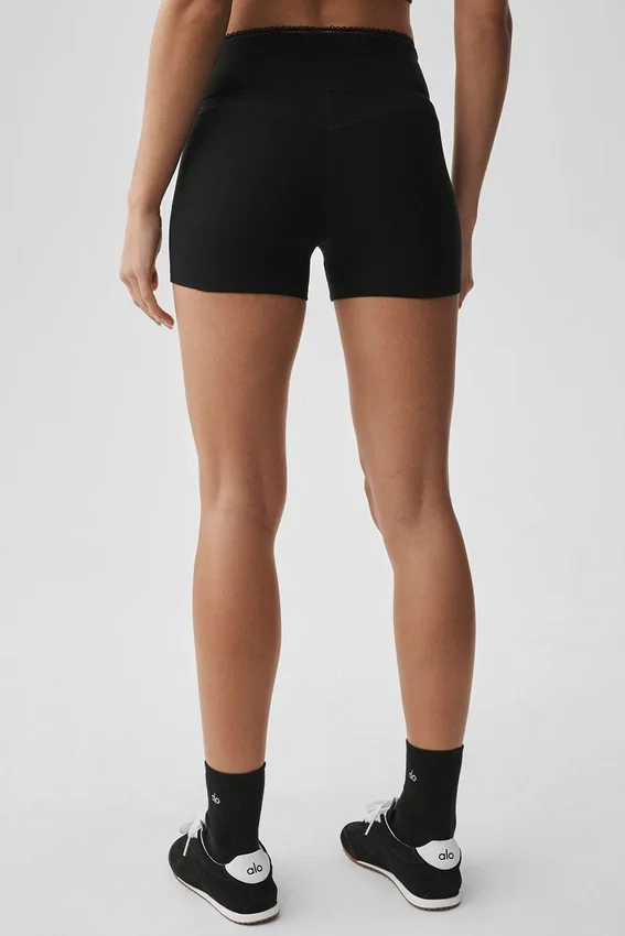 Pantalón corto Alosoft Affection de 3" – Negro