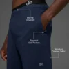 Pantalón corto «Conquer React Performance» de 7" - Azul marino