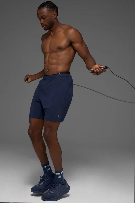 Pantalón corto «Conquer React Performance» de 7" - Azul marino