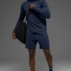 Pantalón corto «Conquer React Performance» de 7" - Azul marino