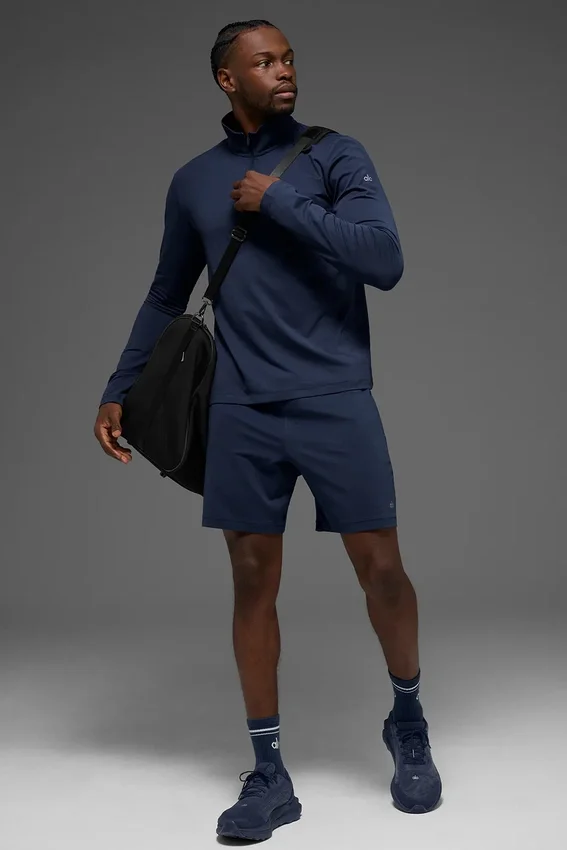 Pantalón corto «Conquer React Performance» de 7" - Azul marino