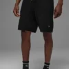 Pantalón corto de jersé «Sports Club» de 7" - Negro