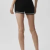 Pantalón corto de punto «Tennis Club Sweater Knit» — Negro/marfil