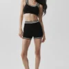 Pantalón corto de punto «Tennis Club Sweater Knit» — Negro/marfil